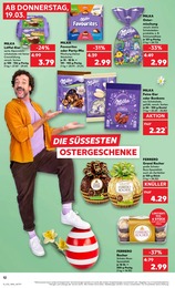 Milka im Kaufland Prospekt "Aktuelle Angebote" auf Seite 12