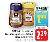 Nuss Nougat Creme bei EDEKA im Fischbachtal Prospekt für 1,99 €