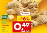 Bio Ingwer Angebote von BioBio bei Netto Marken-Discount Remscheid für 0,49 €