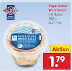 Bayerischer Wurstsalat von Wolf im aktuellen Netto Marken-Discount Prospekt