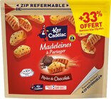 Promo MADELEINES AUX PEPITES DE CHOCOLAT A PARTAGER KER CADELAC à 2,54 € dans le catalogue Hyper U à Orléans