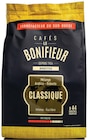 Dosettes de café classique - CAFÉS LE BONIFIEUR - Intermarché Super à Bergerac Dosettes de café classique - CAFÉS LE BONIFIEUR en promo chez Intermarché Super Bergerac à 5,52 €