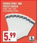 Herren Sport- und Freizeitsocken bei Marktkauf im Ibbenbüren Prospekt für 5,99 €