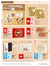 Promos Boîte De Chocolats dans le catalogue "Réveillons Noël : Tous les plaisirs de la table à petits prix" de Auchan Hypermarché à la page 48