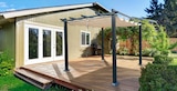 Brico Dépôt Cahors - Promo Pergola aluminium 3x3m toile coulissante Promo Pergola aluminium 3x3m toile coulissante à 239,00 € dans le catalogue Brico Dépôt à Cahors