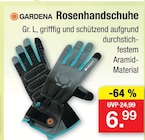 Rosenhandschuhe Angebote von GARDENA bei Zimmermann Lehrte für 6,99 €