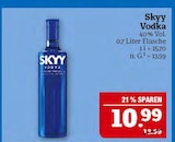 Vodka Angebote von Skyy bei Marktkauf Erlangen für 10,99 €