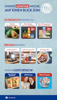 ALDI SÜD Prospekt der KW 7 "Gutes für Alle." Aktueller ALDI SÜD Prospekt "Gutes für Alle." Seite 2 von 37 Seiten