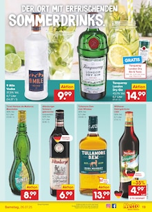 Vodka im Netto Marken-Discount Prospekt "Aktuelle Angebote" mit 65 Seiten (Chemnitz)