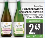 Federweisser im EDEKA Prospekt Federweisser von Die Sonnenwinzer im aktuellen EDEKA Prospekt für 2,49 €