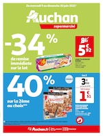 Catalogue Auchan à Saint-Fons, avec 16 pages Prospectus Auchan à Saint-Fons, "Auchan", 16 pages, 09/06/2021 - 20/06/2021
