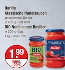 Klassische Nudelsaucen von Barilla im aktuellen V-Markt Prospekt für 1,99 €