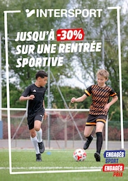 Catalogue Magasins de Sport de Intersport à Istres Prospectus Intersport à Istres, "JUSQU'À -50% SUR UNE SÉLECTION DE RENTRÉE", 1 page, 25/08/2025 - 14/09/2025