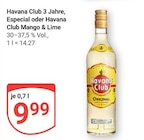 Aktuelle Havana Club Angebote bei GLOBUS in Gera Aktuelles 3 Jahre Angebot bei GLOBUS in Gera ab 9,99 €
