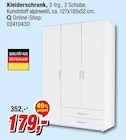 Aktuelles Kleiderschrank Angebot bei Opti-Megastore in Bremerhaven ab 179,00 €