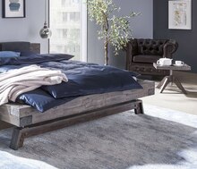 Massivholz-Bettgestell bei Höffner in Hamburg Massivholz-Bettgestell im Angebot bei Höffner Hamburg für 999,00 €