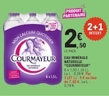 Eau Minérale Naturelle - COURMAYEUR en promo chez E.Leclerc Eau Minérale Naturelle - COURMAYEUR dans le catalogue E.Leclerc