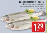 Ausgenommene Forelle im Angebot bei E center in Herford Ausgenommene Forelle Angebote bei E center Herford für 1,29 €