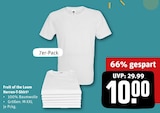 Herren-T-Shirt Angebote von Fruit of the Loom bei REWE Hamburg für 10,00 €