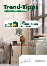 Raiffeisen Baustoffe Prospekt für Linsengericht: "Trend-Tipps FÜR DIE ENERGETISCHE SANIERUNG", 8 Seiten, 24.05.2024 - 02.06.2024