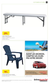 Promos Table Pliante dans le catalogue "MERVEILLEUSES PÂQUES" de Intermarché Express Table Pliante en promo dans le catalogue Intermarché Express à la page 25