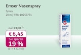mea - meine apotheke - Nasenspray Angebot im Prospekt Nasenspray bei mea - meine apotheke im Prospekt "" für 6,45 €