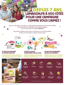 Catalogue LaMaison.fr de la semaine 10, "Anniversaire! ON M souffler nos bougies tous ensemble", page 2, 03/03/2026 - 07/03/2026 Prospectus LaMaison.fr en cours, "Anniversaire! ON M souffler nos bougies tous ensemble", page 2 sur 8