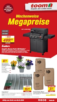 toom Baumarkt Prospekt der KW 10 "Respekt, wer's selber macht." Aktueller toom Baumarkt Prospekt "Respekt, wer's selber macht." Seite 1 von 10 Seiten