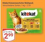 Katzennassfutter Multipack Angebote von Kitekat bei GLOBUS Nettetal für 2,99 €
