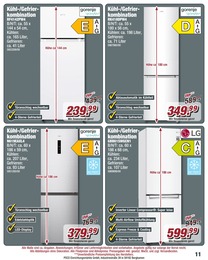 Gefrierschrank Angebot & Preis im aktuellen POCO Prospekt Gefrierschrank Angebot im aktuellen POCO Prospekt auf Seite 11