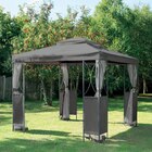 Tonnelle 2.5mx2.5m avec rideaux en promo chez B&M Tonnelle 2.5mx2.5m avec rideaux dans le catalogue B&M