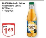Aktuelles Saft Angebot bei GLOBUS in Pulheim ab 1,69 €