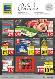 Aktueller EDEKA Discounter Prospekt in Hiddenhausen und Umgebung, "Aktuelle Angebote" mit 24 Seiten, 16.03.2026 - 21.03.2026