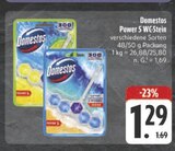 Power 5 WC-Stein Angebote von Domestos bei EDEKA Gera für 1,29 €