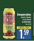 Original im EDEKA Prospekt Original von Desperados im aktuellen EDEKA Prospekt für 1,59 €