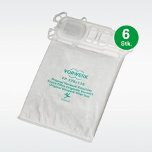 Vorwerk Remscheid - Kobold FP135/136 Filtertüten mit Aktiv-Geruchsfilter (6 Stk.) Kobold FP135/136 Filtertüten mit Aktiv-Geruchsfilter (6 Stk.) Angebot bei Vorwerk Remscheid im Prospekt "Immer muss er alles besser wischen."