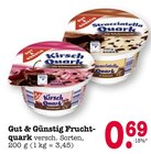 Kirsch Quark im Angebot bei E center in Heidelberg Kirsch Quark Angebote von Gut & Günstig bei E center Heidelberg für 0,69 €