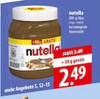 Nuss-Nugat-Creme Angebote von nutella bei famila Nordost Falkensee für 2,49 €