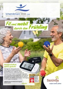 Aktueller Schwendemann-Vogel GmbH Prospekt "Fit und mobil durch den Frühling" Seite 1 von 6 Seiten