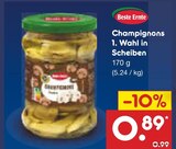 Champignons 1. Wahl in Scheiben im Angebot bei Netto Marken-Discount in Hildesheim Champignons 1. Wahl in Scheiben Angebote von Beste Ernte bei Netto Marken-Discount Hildesheim für 0,89 €