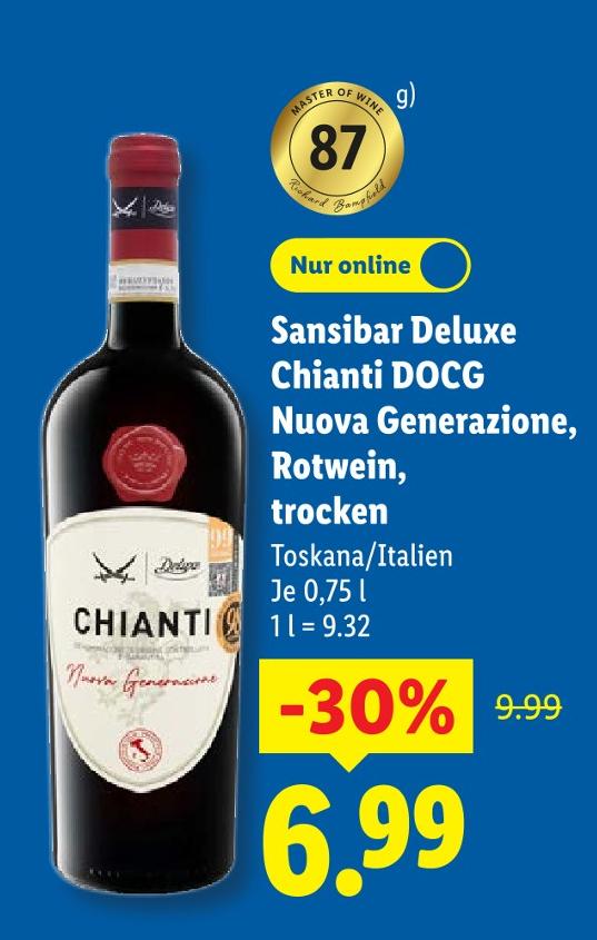 Chianti DOCG Nuova Generazione, Rotwein, trocken