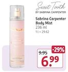 Parfum im Rossmann Prospekt Body Mist von Sweet Tooth im aktuellen Rossmann Prospekt für 6,99 €