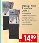 Damen-Strumpfhose warm & transparent Angebote von Antonio bei famila Nordost Neumünster für 14,99 €