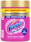 Oxi Action Pulver Leuchtende Farben im Angebot bei REWE in Erkelenz Oxi Action Pulver Leuchtende Farben Angebote von Vanish bei REWE Erkelenz für 4,79 €