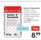 Garten- & Rasenkalk von BASIC im aktuellen Hellweg Prospekt