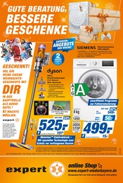expert Feuchtgruber Prospekt für Niederwinkling mit 16 Seiten expert Feuchtgruber Prospekt für Niederwinkling: "Gute Beratung, BESSERE GESCHENKE", 16 Seiten, 29.11.2023 - 09.12.2023