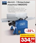 Abricht- / Dickenhobel-maschine HMS1070 von scheppach für 334,99 € bei Netto Marken-Discount im Angebot Abricht- / Dickenhobel-maschine HMS1070 von scheppach im aktuellen Netto Marken-Discount Prospekt