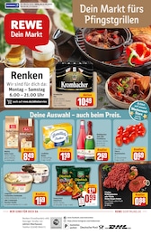 REWE Prospekt "Dein Markt" für Oberhausen, 26 Seiten, 13.05.2024 - 18.05.2024