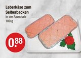 Leberkäse zum Selberbacken von  im aktuellen V-Markt Prospekt für 0,88 €