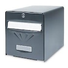 Brico Cash Saint-Marcel - Promo Boîte aux lettres à 2 portes Balneaire - Acier - Gris anthracite Promo Boîte aux lettres à 2 portes Balneaire - Acier - Gris anthracite à 59,90 € dans le catalogue Brico Cash à Saint-Marcel